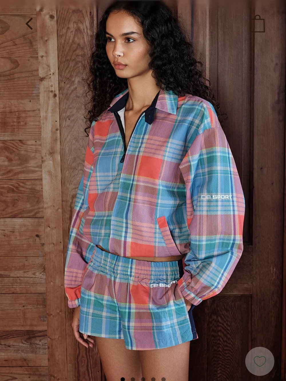 NWT Dairy Boy Race Day Jacket in Nantucket Madras XL/XXL